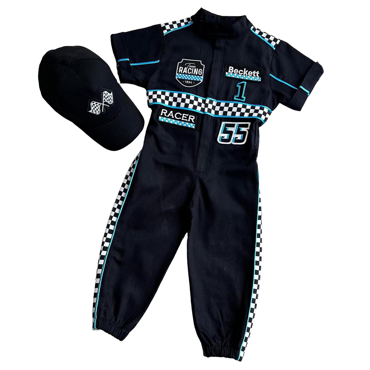 Handmade Race Car Costume for Toddlers - 12-18 Months