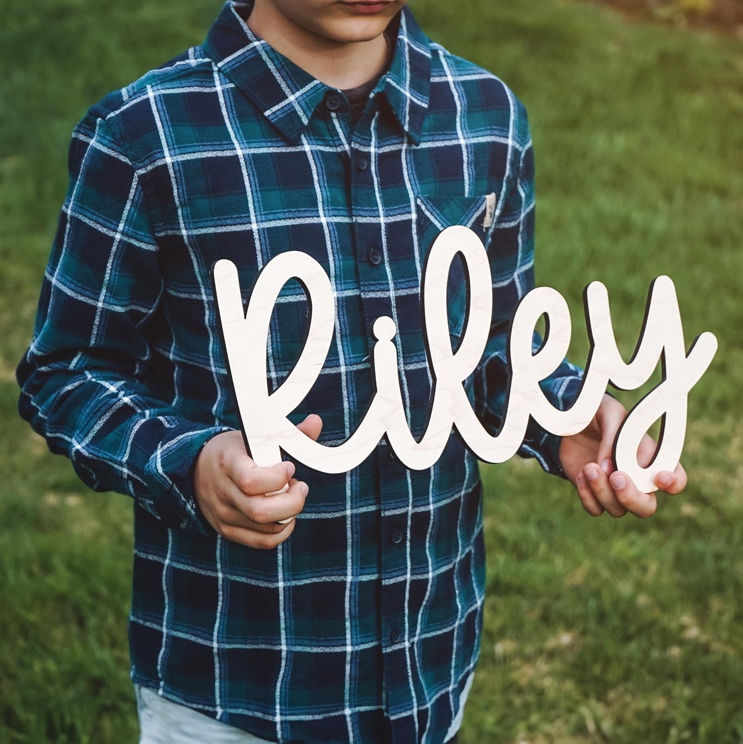Custom Wooden Name Sign - Personalized Baby Girl Decor