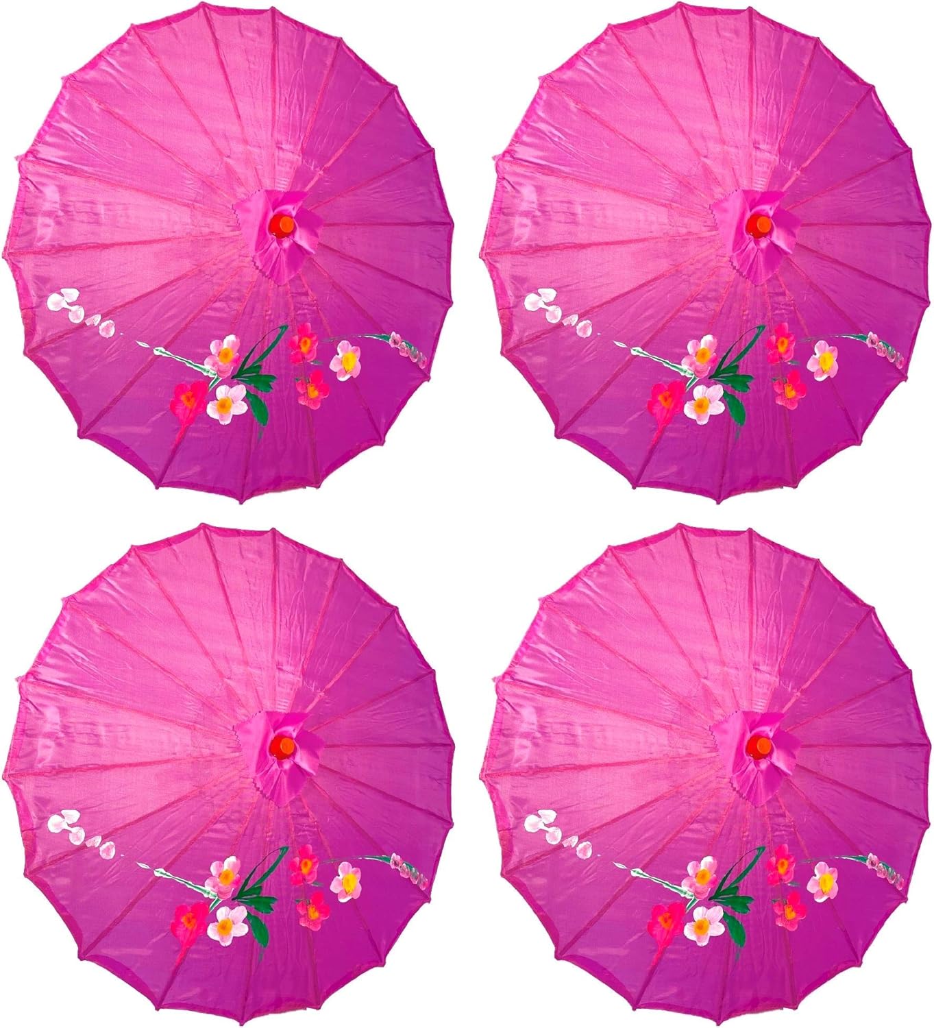 TJ Global Pack of 4 22 Kids Size Parasol Umbrellas