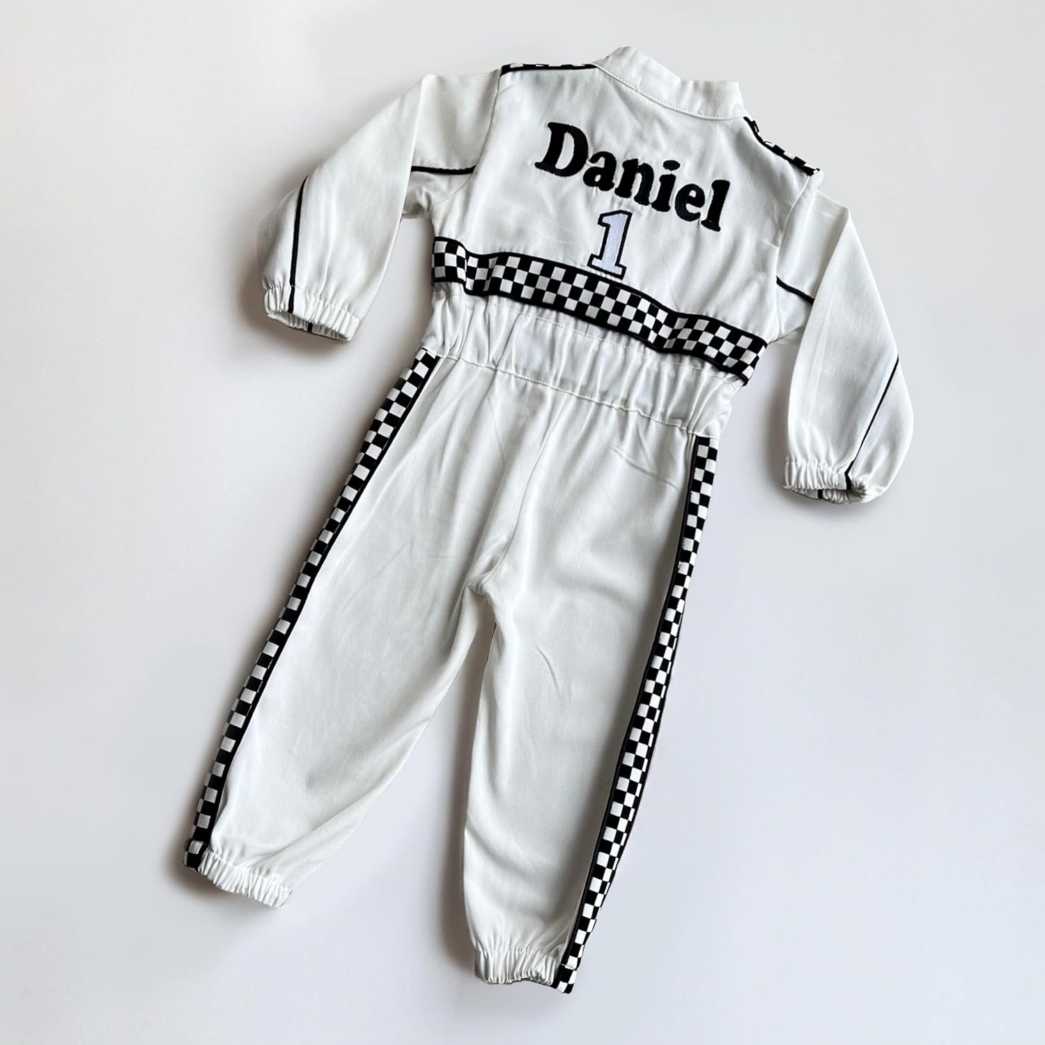 Handmade Race Car Driver Costume for Toddlers - 2T 1