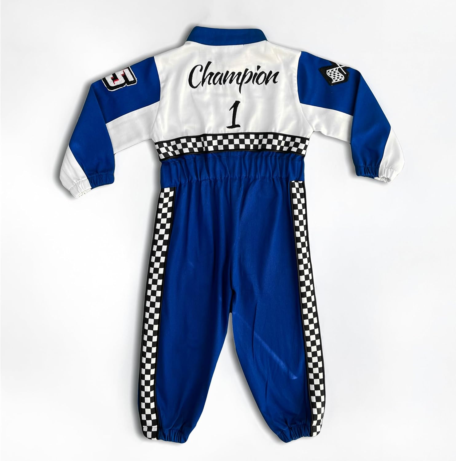 Handmade Race Car Driver Costume for Toddlers 1