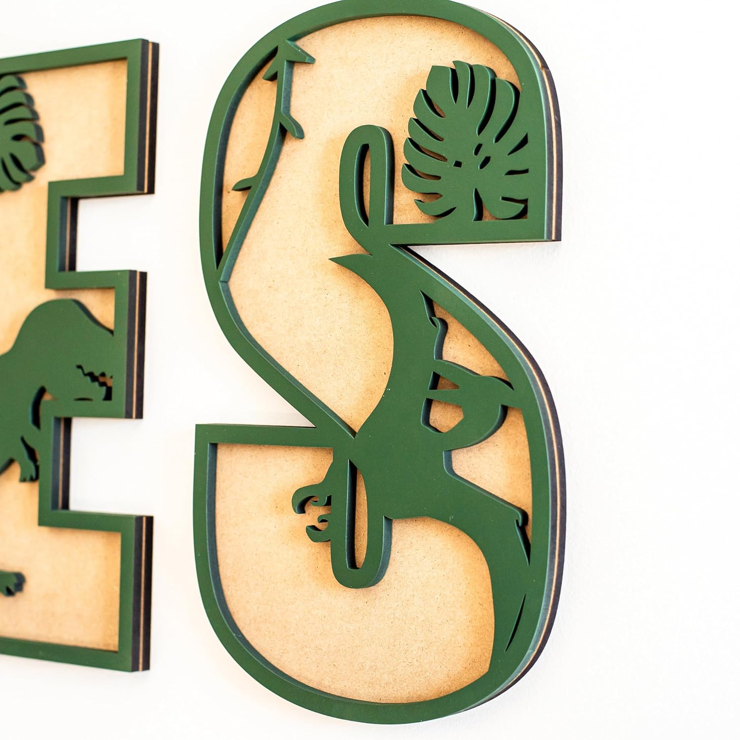 Personalized Wooden Name Sign for Baby Room Decor 1