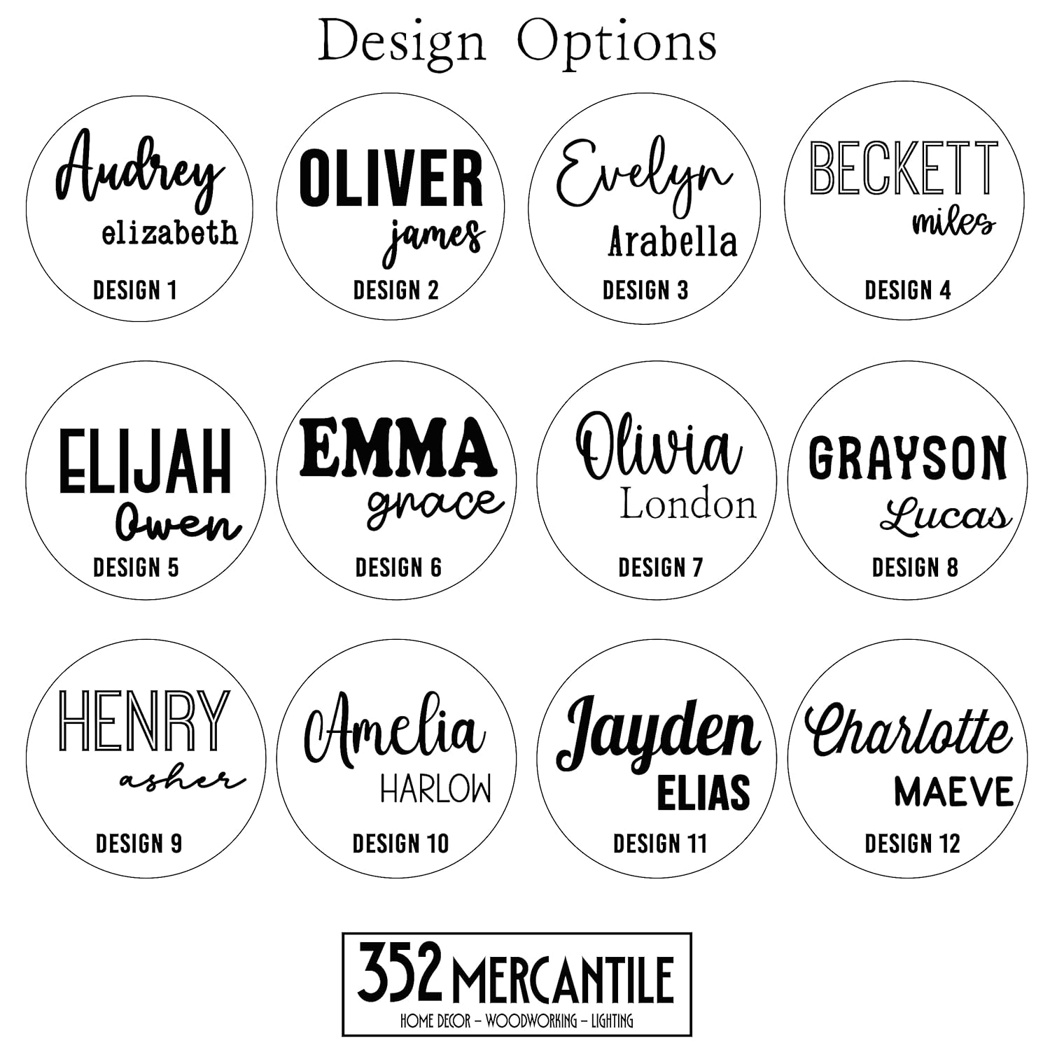Personalized 3D Newborn Baby Name Announcement Sign - Custom Hospital Photo Prop