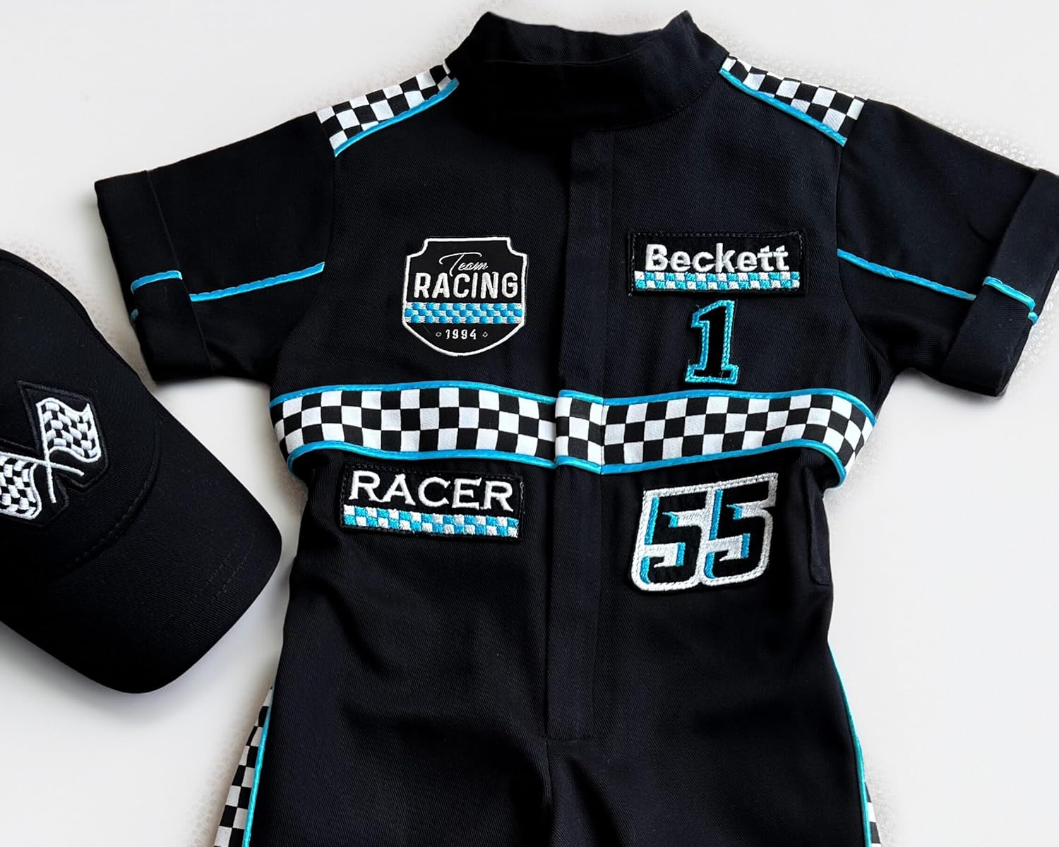 Handmade Race Car Costume for Toddlers - 12-18 Months
