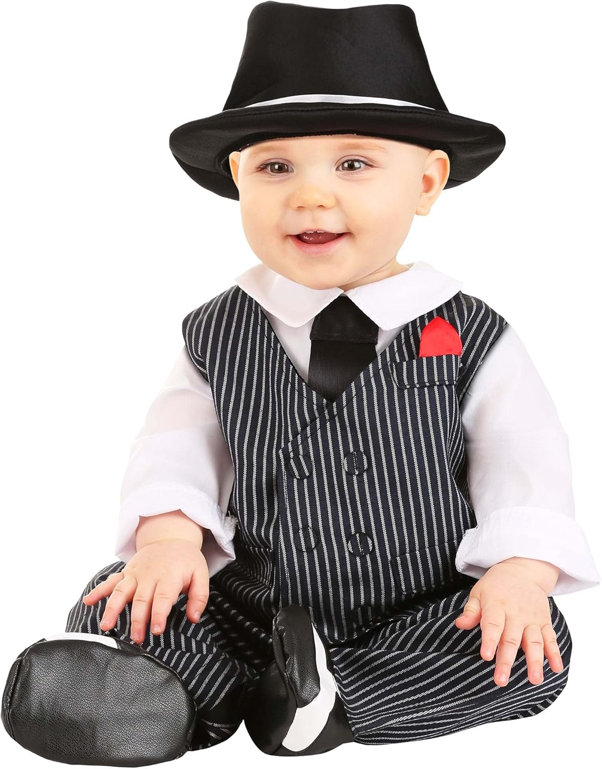 Infant Gangster Costume - Suave Mobster Outfit for Kids
