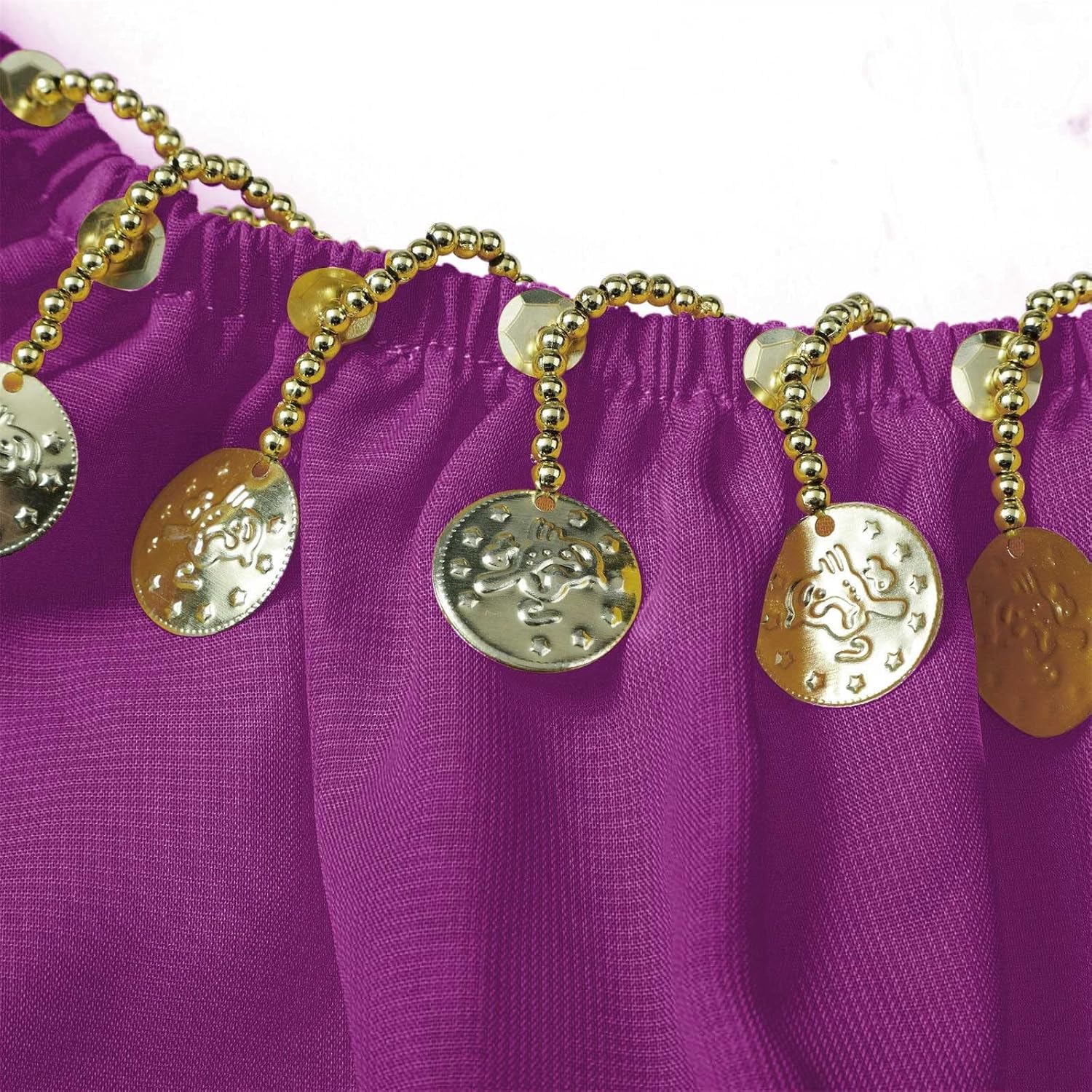 Girls Belly Dancer Costume Handmade Chiffon Top Pants Set
