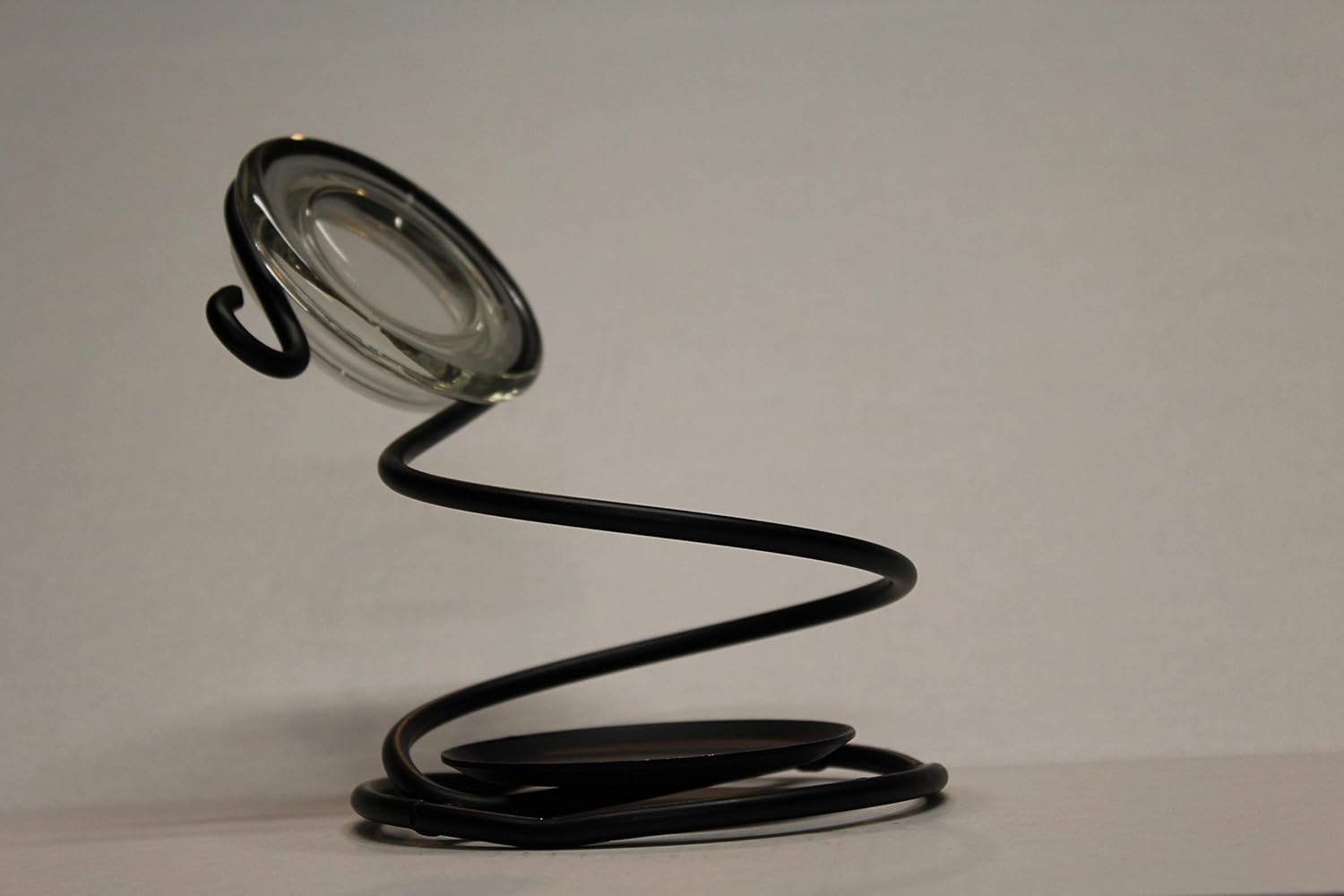 Wrought Iron Jar Holder - Handmade Amish Design