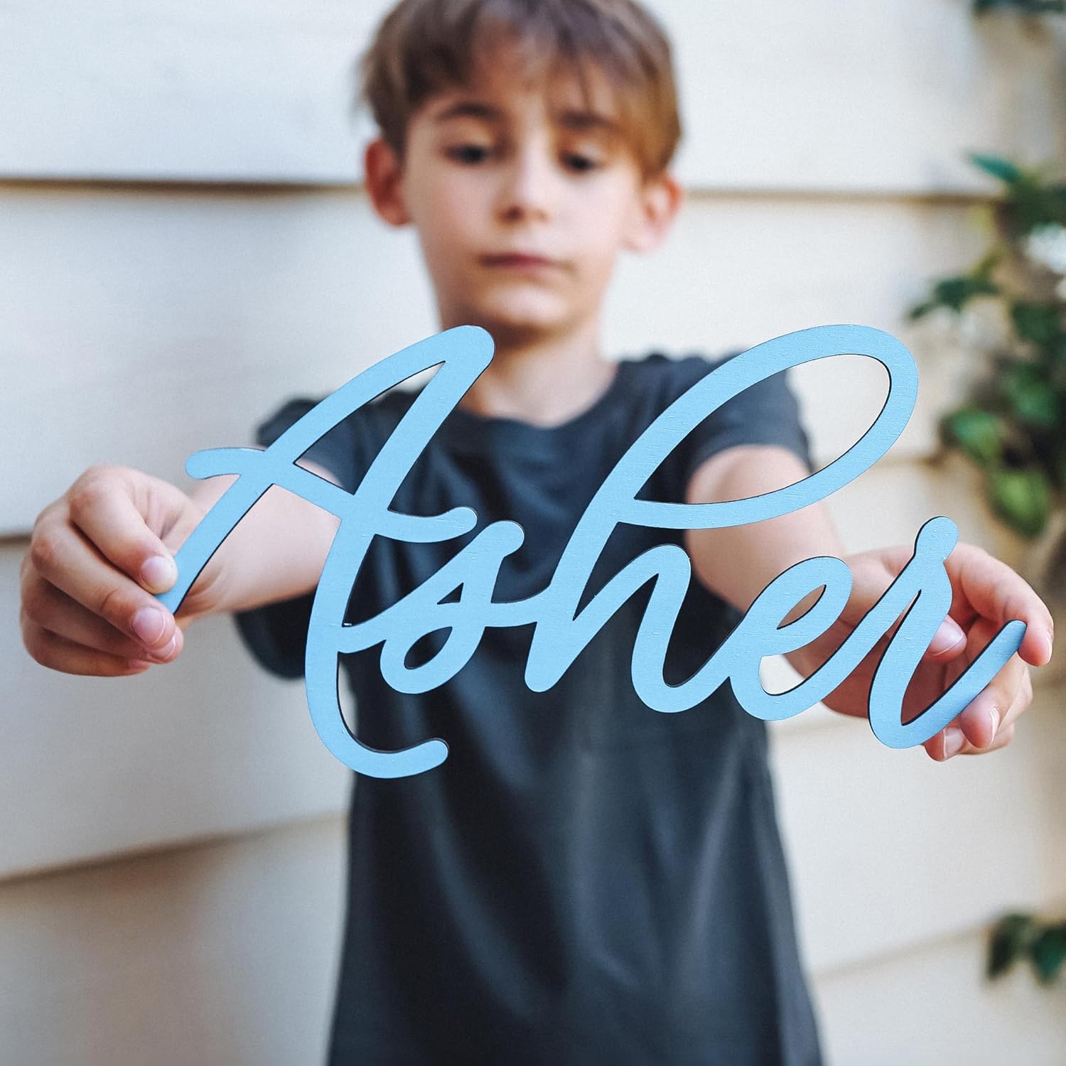 Handmade Wooden Name Sign - Personalized Girl Decor