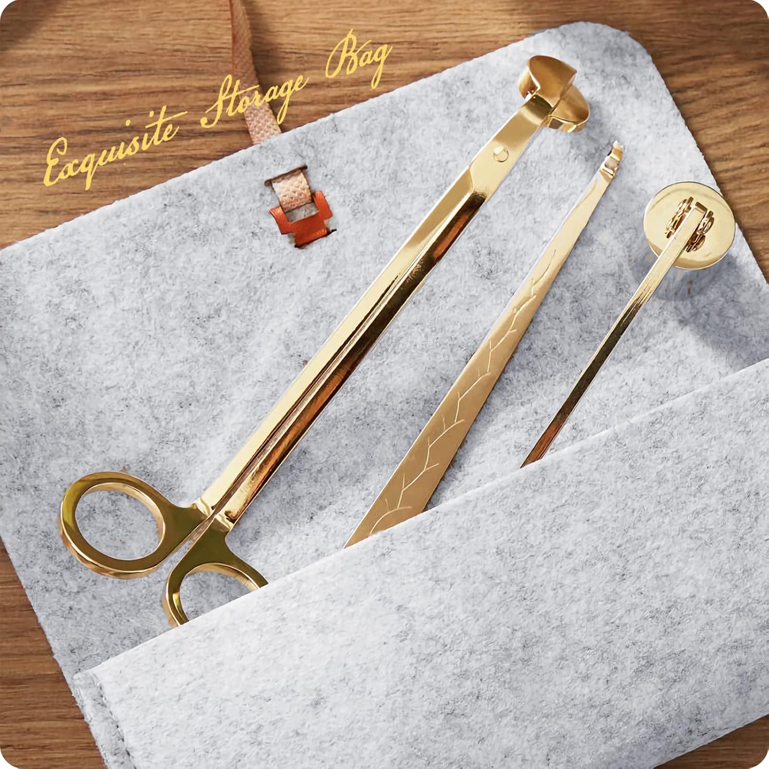 YZGJM Exquisite Candle Tools Pack Bag Set