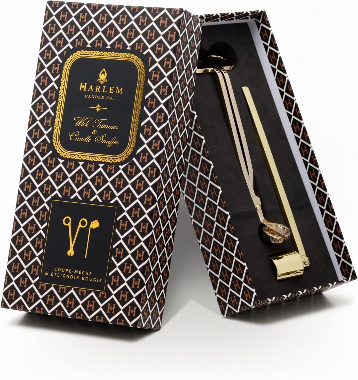 HARLEM CANDLE CO Luxury Snuffer and Trimmer Set