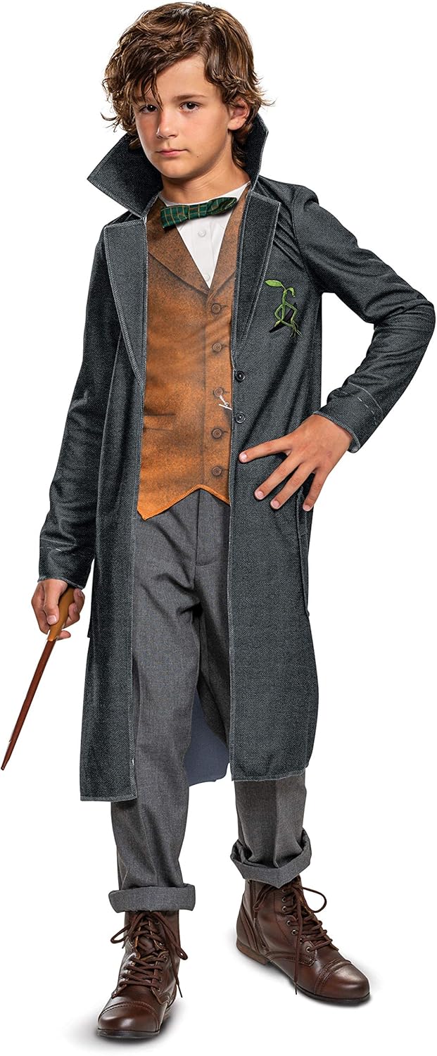 Newt Scamander Boys Costume - Harry Potter Deluxe Kids Outfit