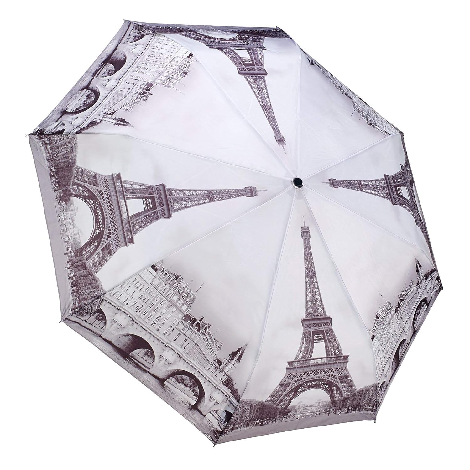 Galleria-Paris Large Portable Folding Umbrella 48 Arc