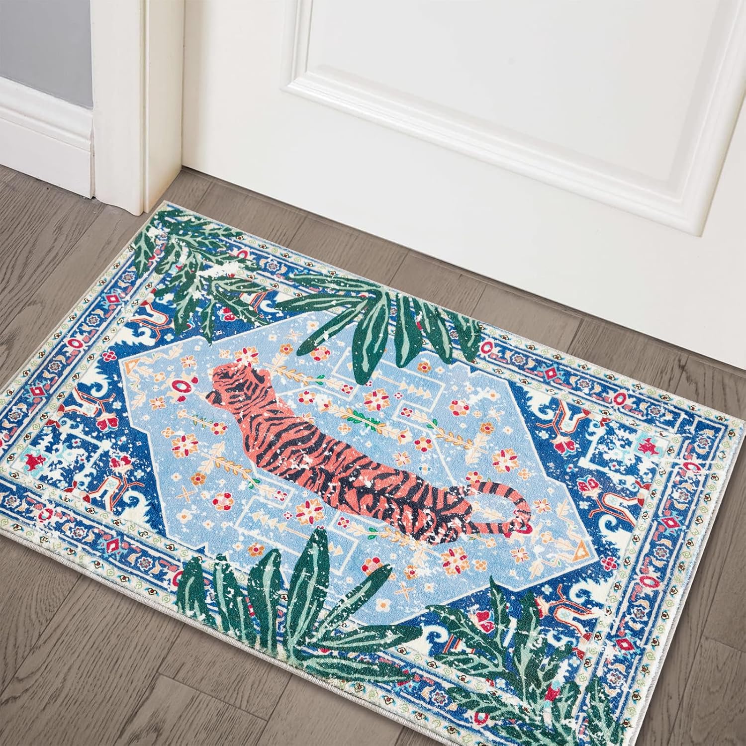 Aldopein Tropical Jungle Throw Rug 2x3