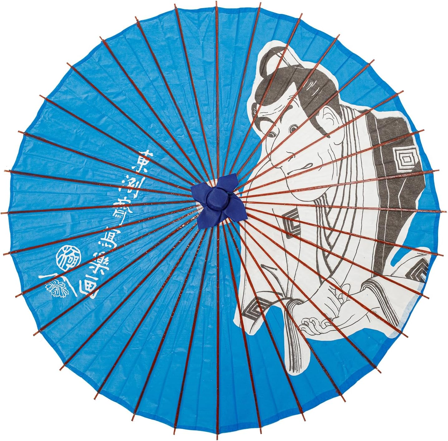 THY COLLECTIBLES 43 Samurai Print Paper Parasol 1