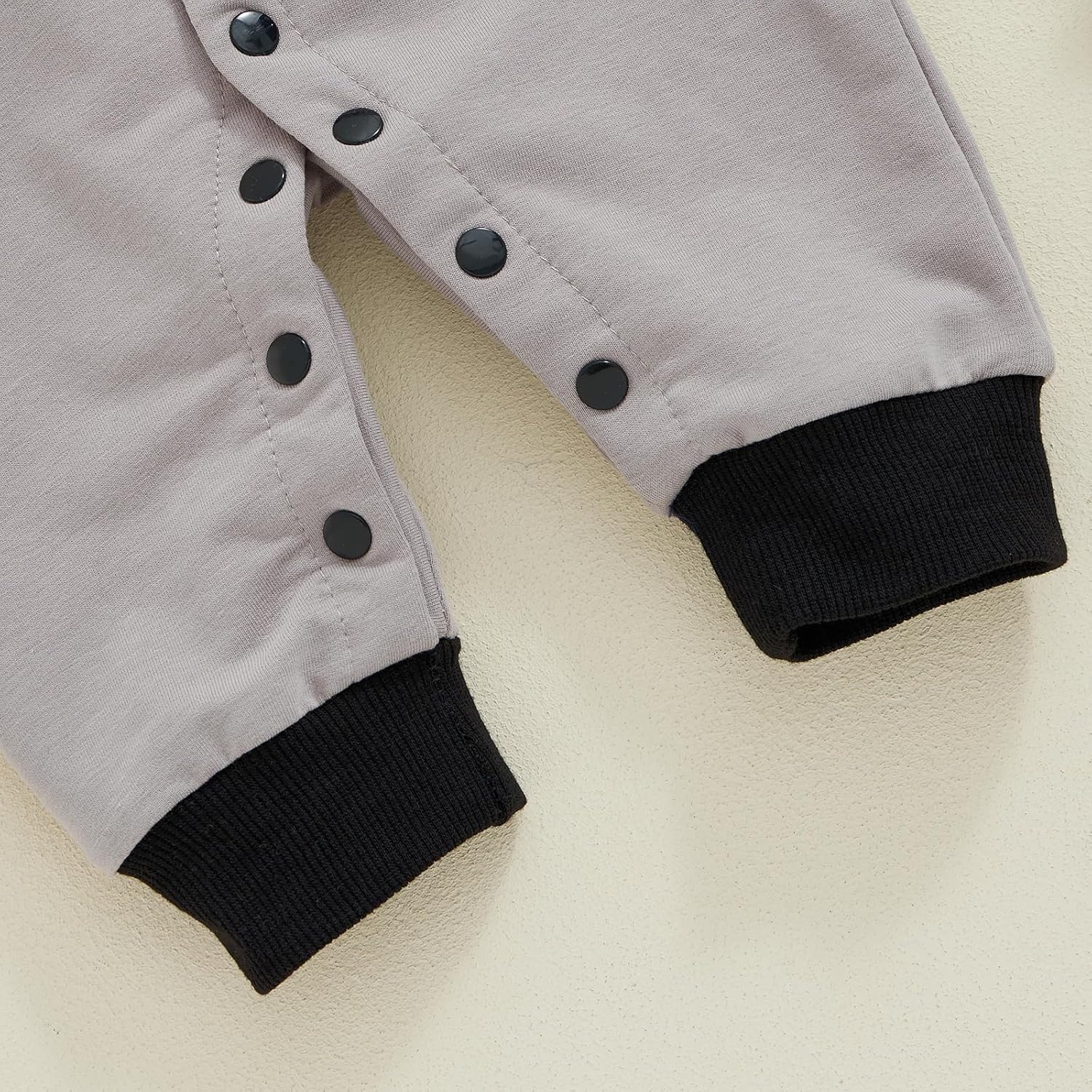 Lamuusaa Baby Boy Halloween Romper Jumpsuit with Bowtie and Spider Embroidery 0-18M