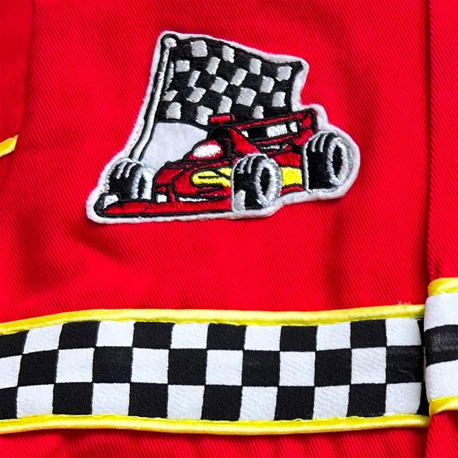 Handmade Race Car Driver Costume for Toddlers 2T