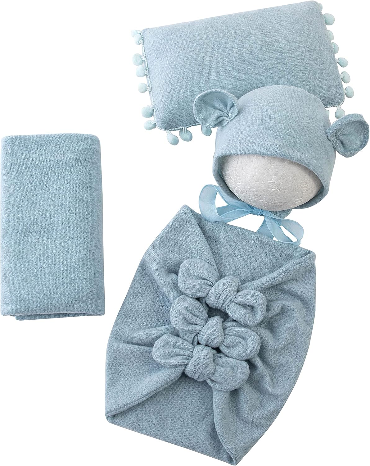 Vemonllas Baby Photography Props Set of 4