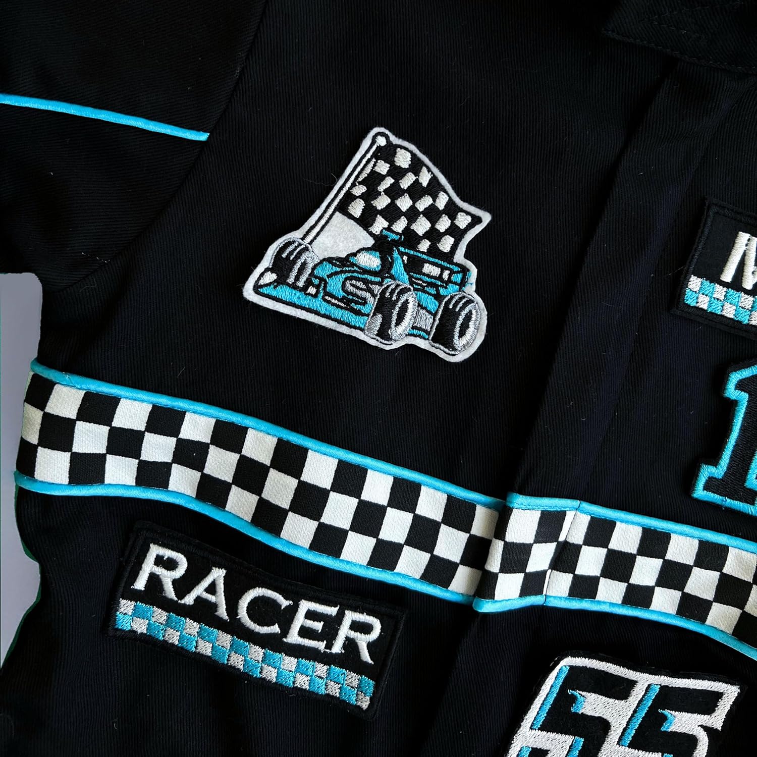 Handmade Race Car Driver Costume for Toddlers - 12-18 Months 1