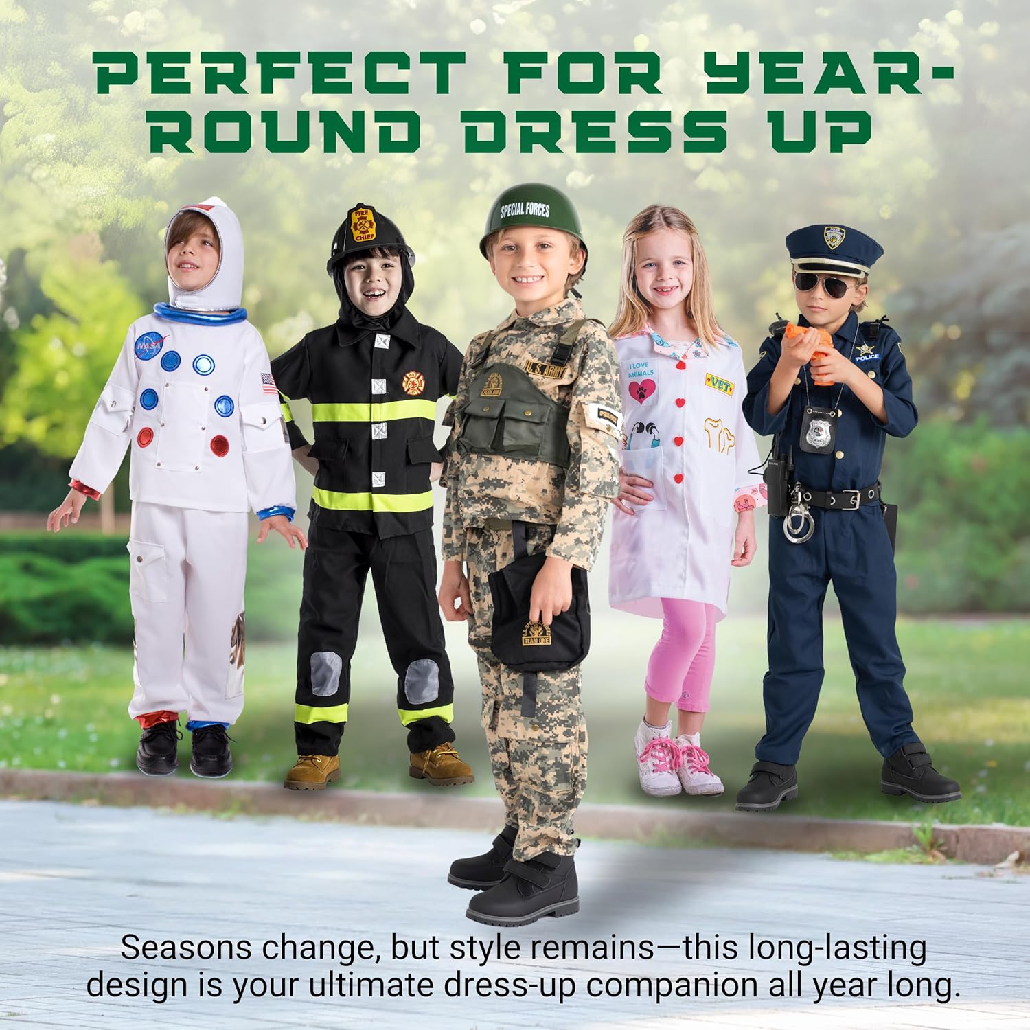 Dress Up America Army Costume for Boys Military Special Forces Set