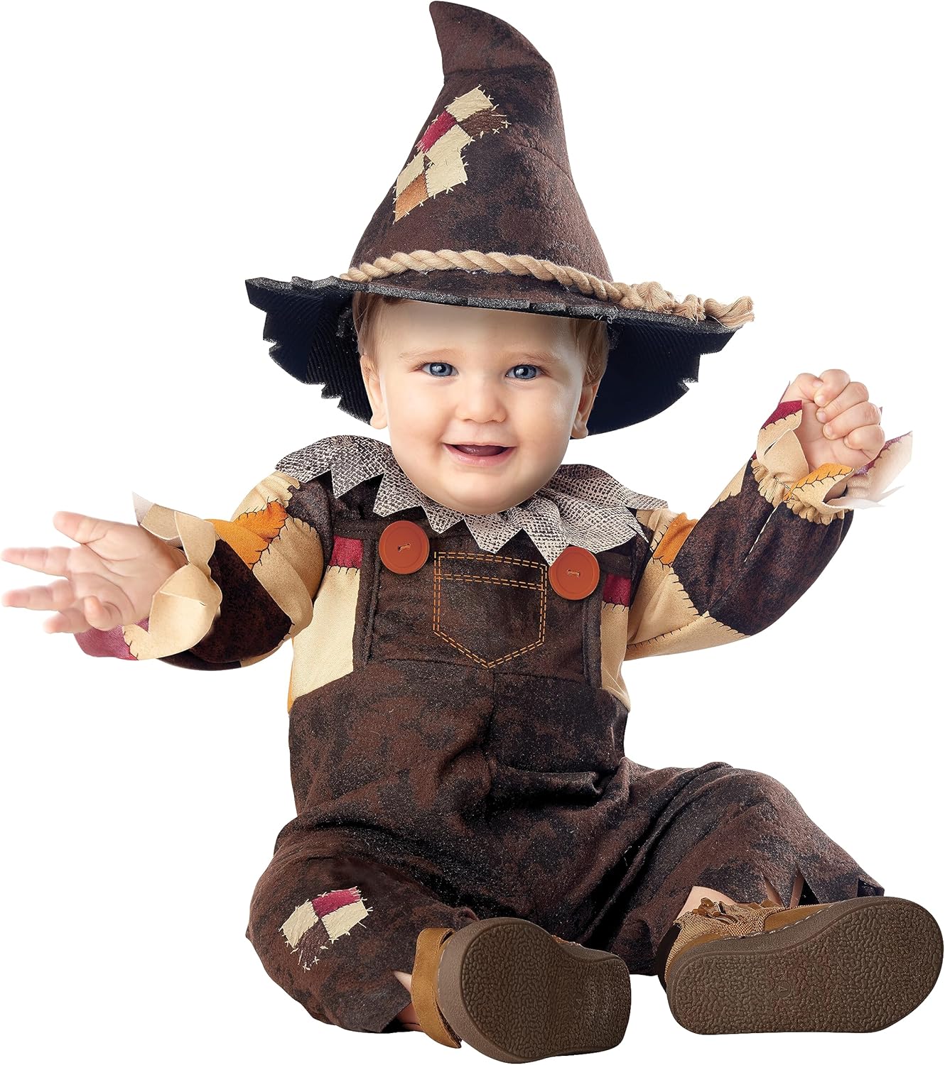 Infant Happy Harvest Scarecrow Costume for 12-18 Months 1