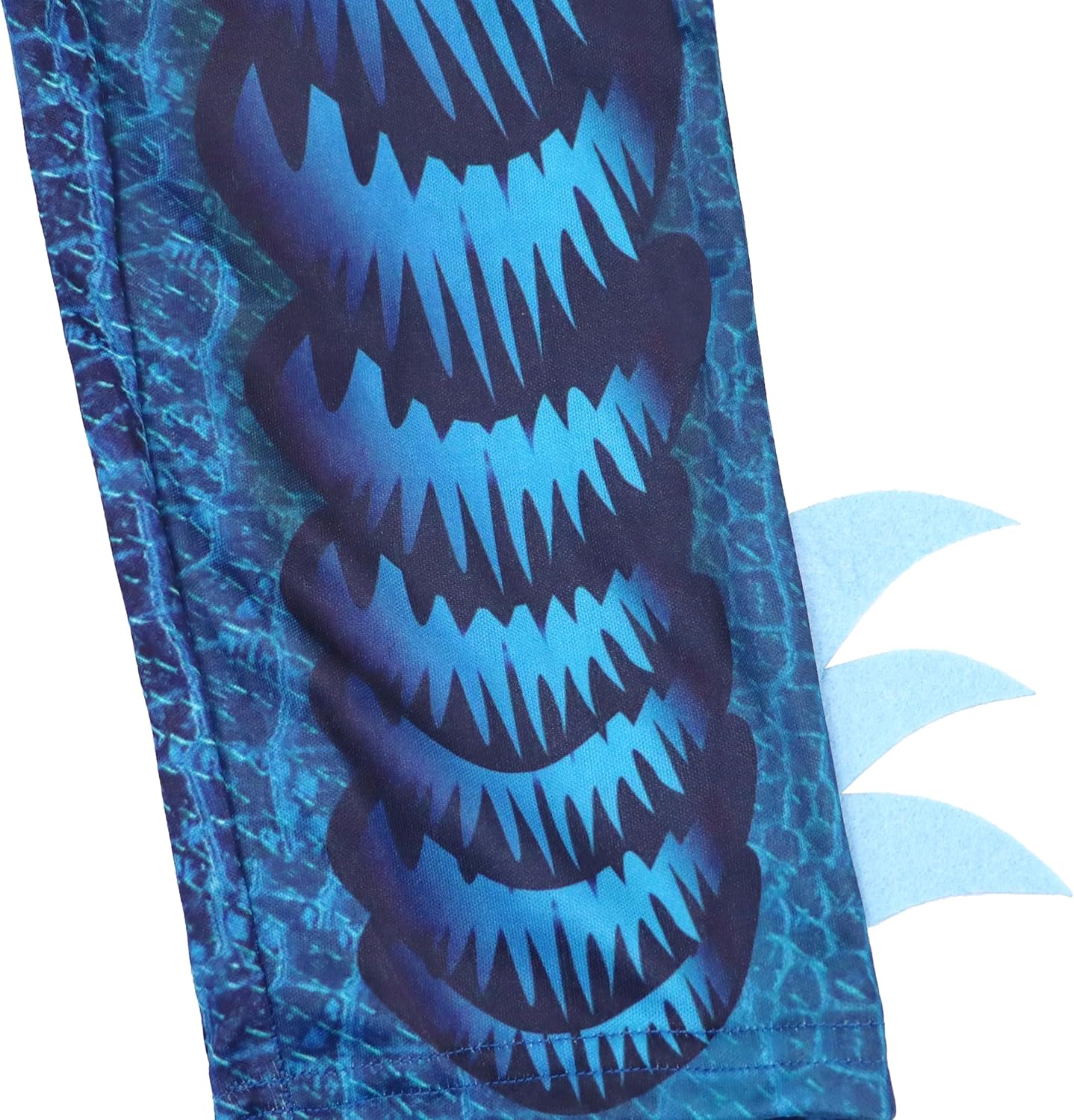 IKALI Kids Blue Dragon Costume with Wings and Mask Set