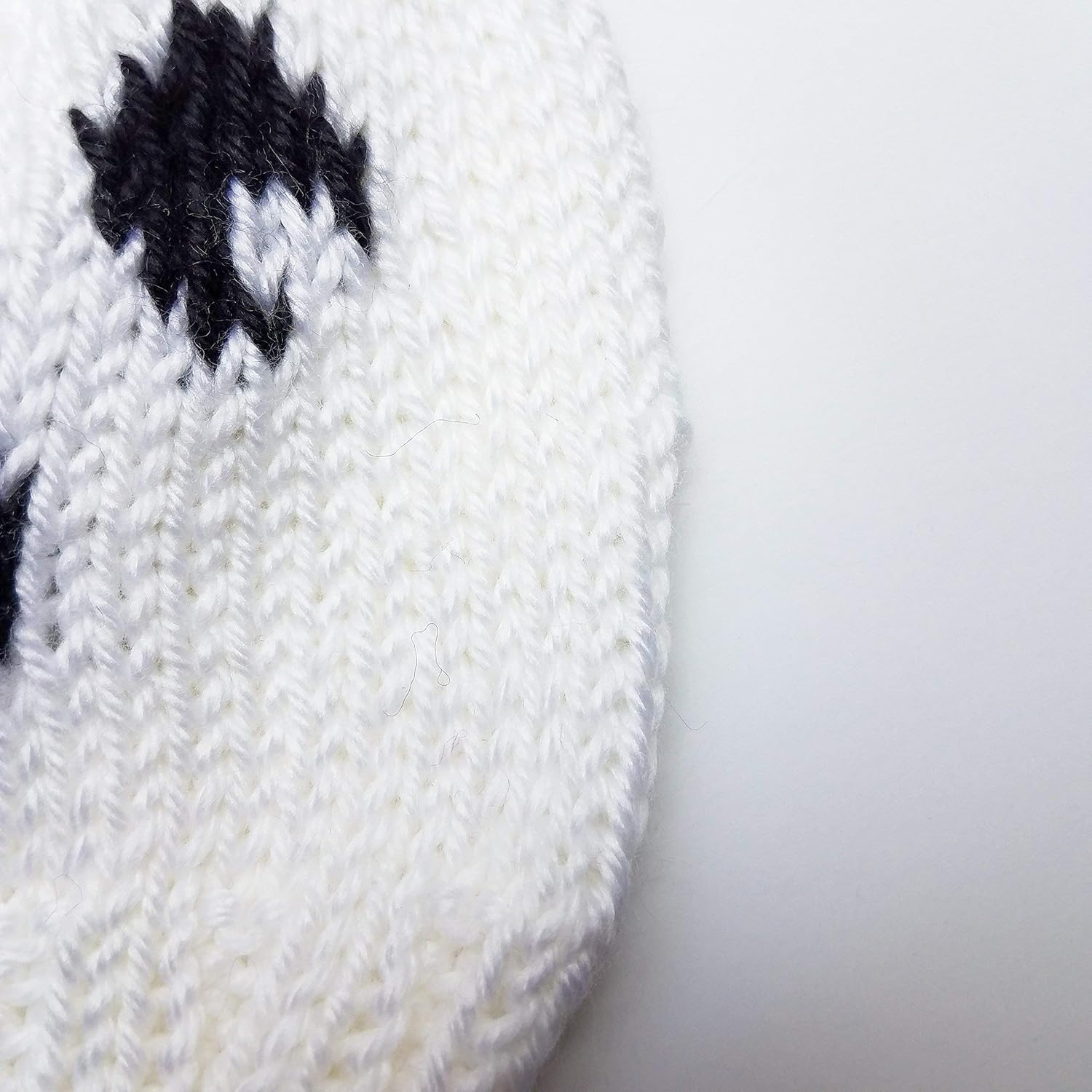 Little Fox Nerdy Knits Ghost Beanie Halloween Costume Hat