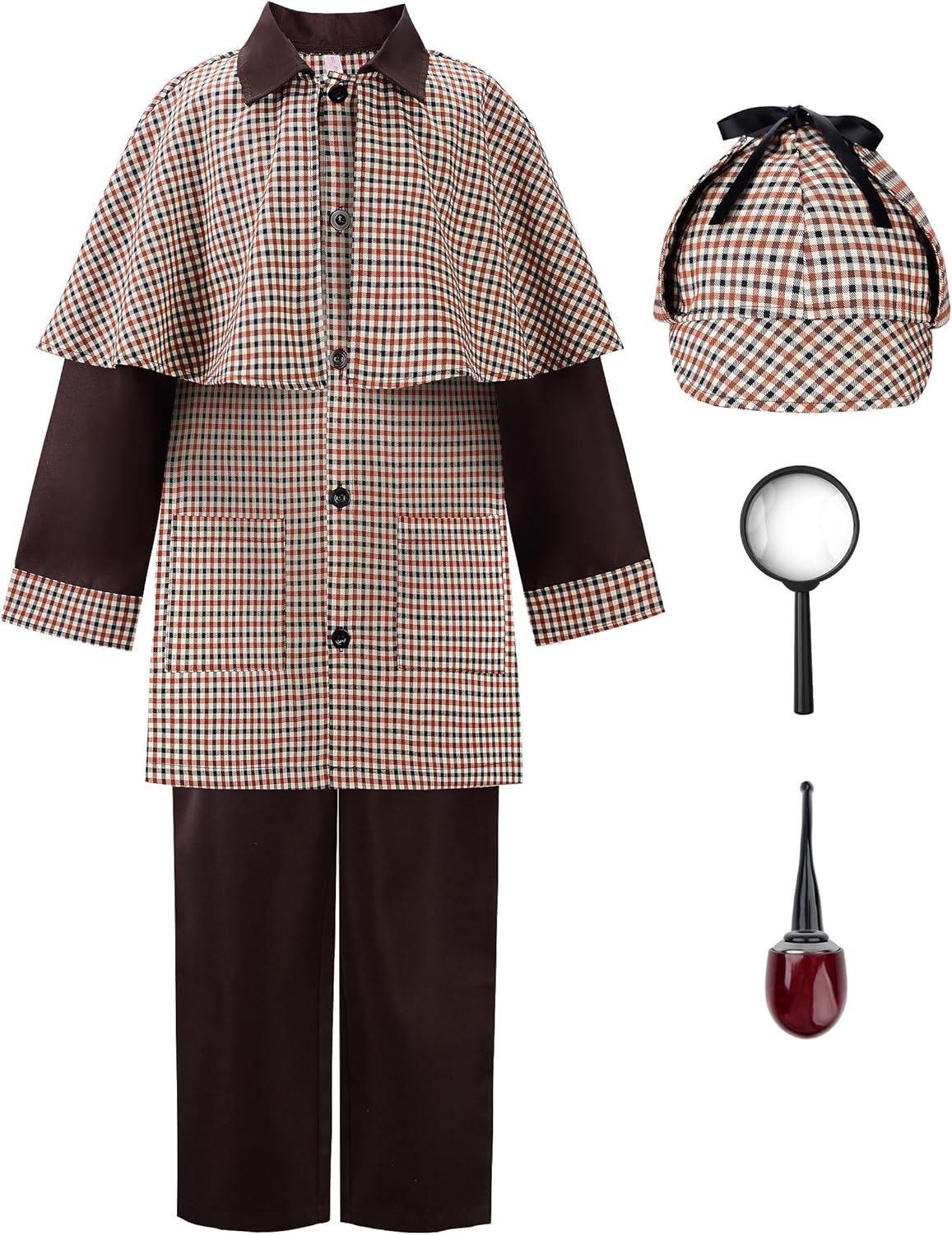 ReliBeauty Detective Costume for Kids