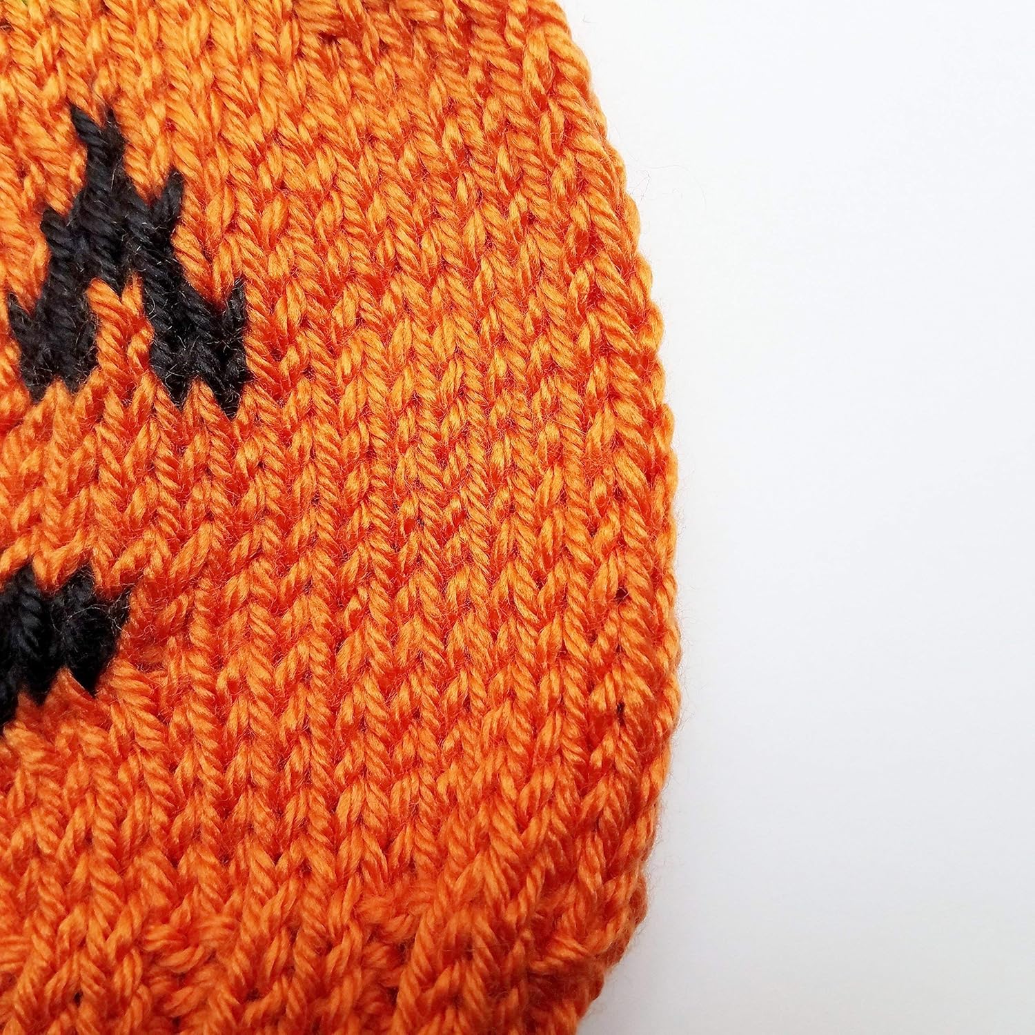 Pumpkin Beanie Knit Simple Toddler Halloween Costume Hat