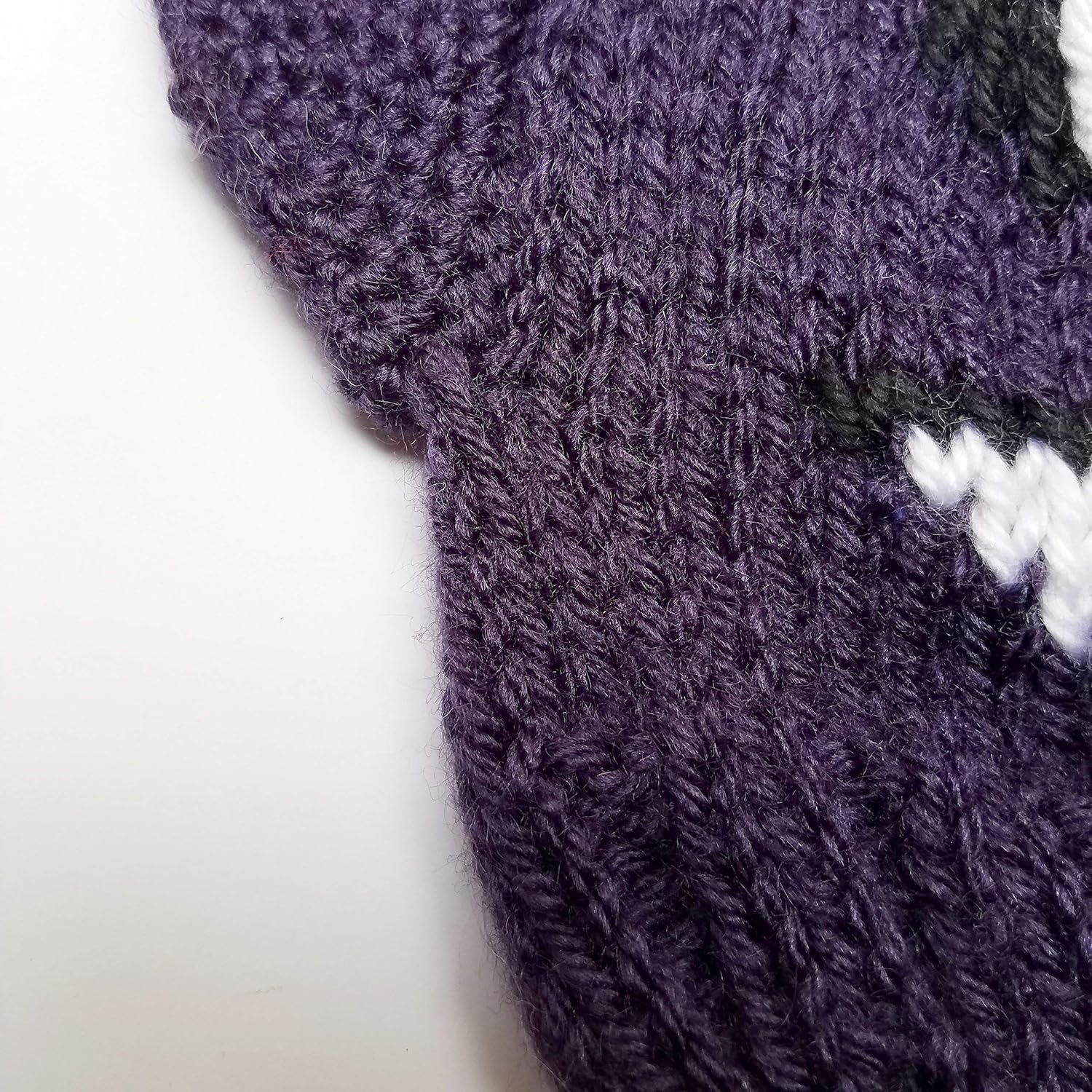 Little Fox Nerdy Knits Purple Bat Beanie Toddler Halloween Costume Hat