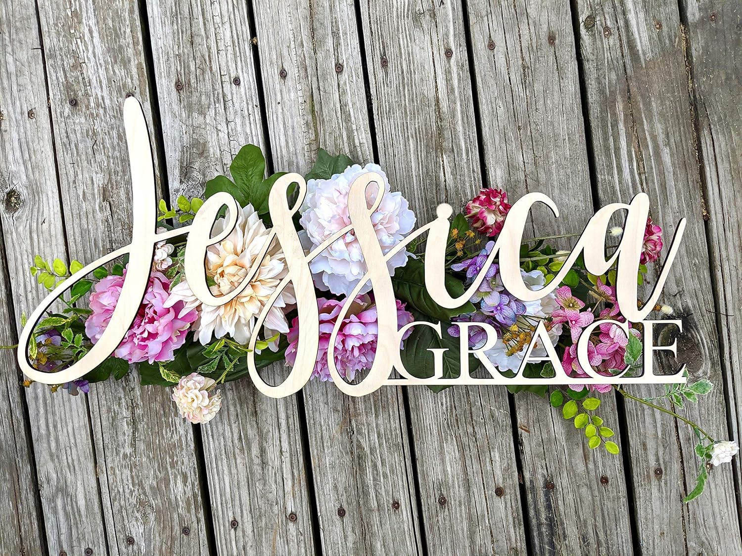 Large 30 Inch Custom Kids Name Sign