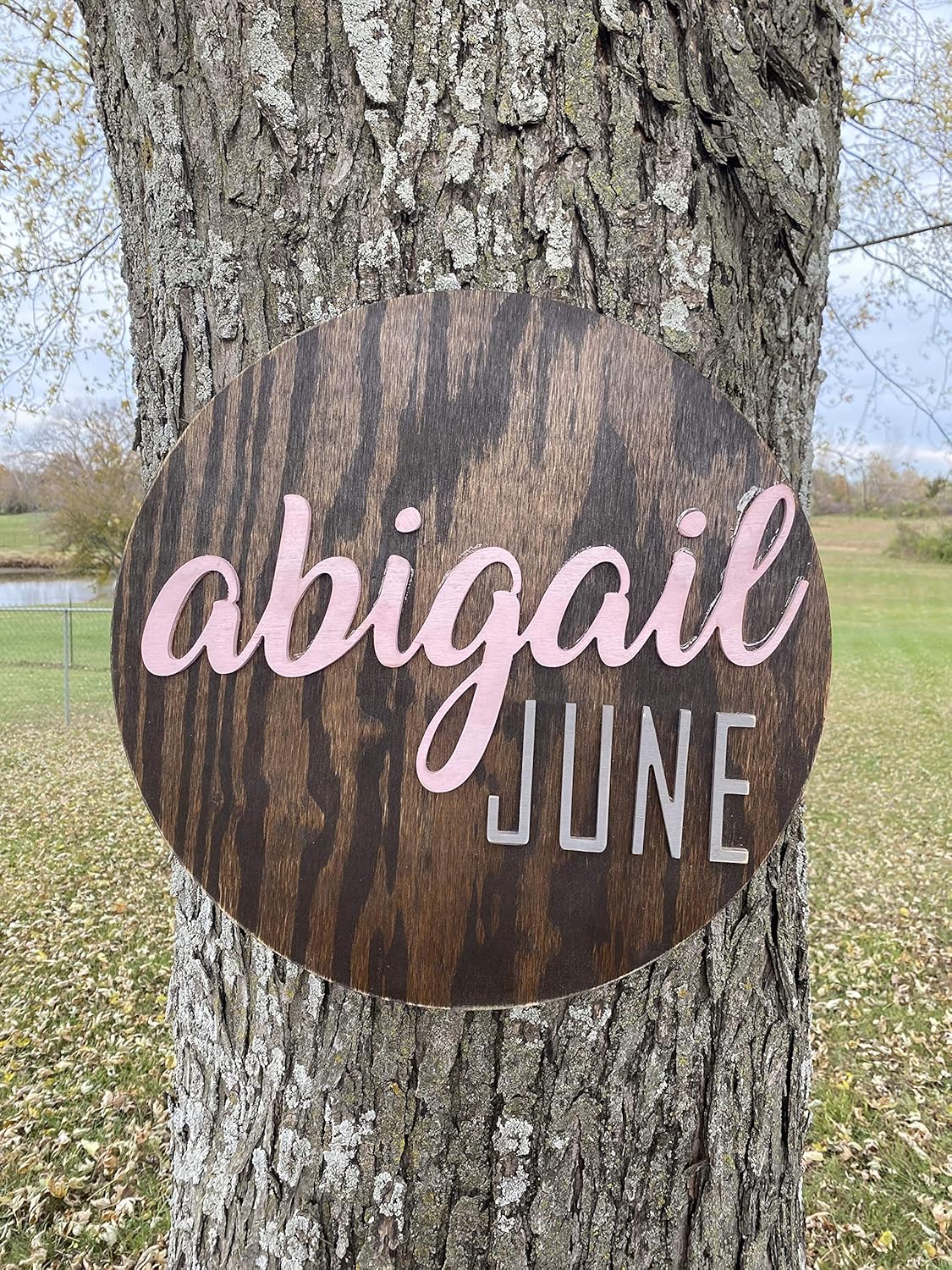 18 3D Wooden Name Sign for Baby Boy or Girl